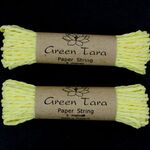 Paper String Pale Yellow - 5 metres