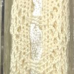 Lace - 15mm Lace/Satin Cream White