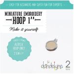 Hoop - Miniature Hoop Pack 1" Clear