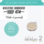 Hoop - Miniature Hoop Pack 4cm Clear