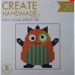 Mini Cross Stitch Kit - Monster BWN012