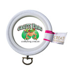 Flexi Embroidery Hoop - 3" White,