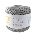 4 Ply Crochet Cotton 4920 Silver