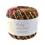 4 Ply Crochet Cotton 4324 Variegated Brights