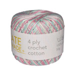 4 Ply Crochet Cotton 6054 Variegated Pastels