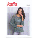 TX504 - Lace Round Neck Jumper in Katia Brisa
