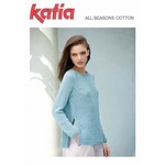 Katia All Seasons Cotton Raglan Jumper TX599