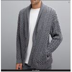 TX740 - Bellissimo 8 ply Mitchum Men's Aran Cardigan