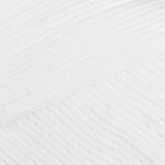 Fiddlesticks Posie 4ply Cotton - P002 White