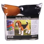 Ashford Needle Felt Kit 3D Beagle NFKB