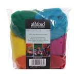 Ashford Corriedale Sliver Pack Rainbow Brights 100gm