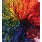 Rainbow Dyed English Leicester - per 100gm