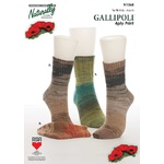 N1519 Naturally Omana 4 ply Texture Socks N1519