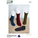 N1519 Omana Cable or Texture Socks
