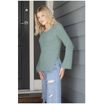 Chaska Muhu fitting Side Slit Sweater N1546