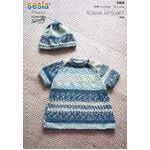 K424 - Short Sleeve Raglan Tunic & Hat