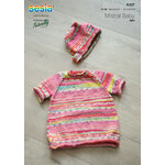 K427 - Short Sleeve Raglan Tunic & Bonnet
