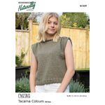 Chaska Tacama Colours - N1559 - Cropped Top with Shoulder Pleats