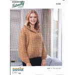 N1585 Oversized Neck Sweater