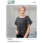 N1247 Sideways Knitted Top N1247