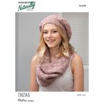 N1610 - Hat and Cowl in Chaska Muhu 8ply