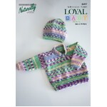 K497 Sweater & Hat in 4Ply & 8Ply/DK