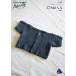 K503 - Short Sleeve Garter Stitch Jacket