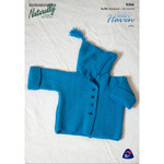 Baby Haven 4ply Garter Stitch Jacket with Hood
