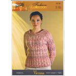  FC54 Naturally Vienna 10 ply Raglan Sweater FC54