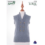 N1186 Double Breasted Vest