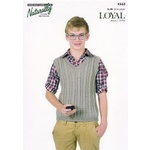 K663 -  Pattern Textured Vest 