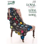 N1250 Loyal Pattern Prints Crochet Afghan 