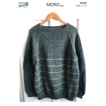 N1693 Naturally Moro Top Down Jumper with Stripes