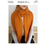 N1700 Alpaca Yarns Alpaca Air Moss Stitch Zig Zag Scarf