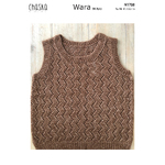 N1708 Chaska Wara Vest with All-over Lace