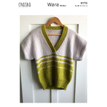 N1710 Chaska Wara V-Neck Vest with Short Sleeves