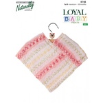 K475 - Easy Poncho in Naturally Loyal Baby Prints 4 Ply 