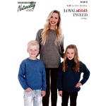 N1415 -  Family Sweater - 8 Ply Pattern