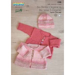 Jacket & Hat in Bio Bimbo Organic Cotton 4 Ply K388