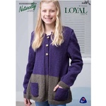  K402 Child Jacket with Pockets in Loyal DK/8 Ply K402