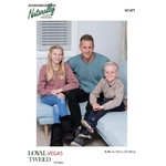 N1471 -  Family Sweater in Loyal Vegas Tweed 8 Ply