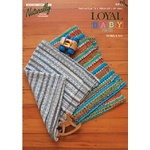  K413 Baby Blanket in Loyal Baby Prinkts 4 & 8 ply K413