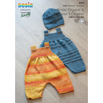 Romper & Hat in Bio Bimbo Organic Cotton 4 Ply K414