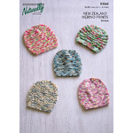 K3062 - Merino Prints Baby Hat Pattern