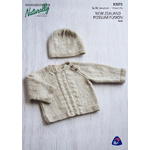 K3072 Children’s Jacket and Hat Knitting Pattern