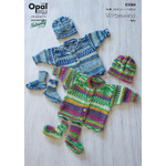 K3084 - Jacket, Hat & Booties Baby Set Pattern