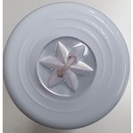 Button - 11mm Light Pink Star