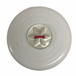 Button - 11mm Pale Green Star