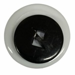 Button - 23mm Black