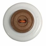 Button - 14mm Brown